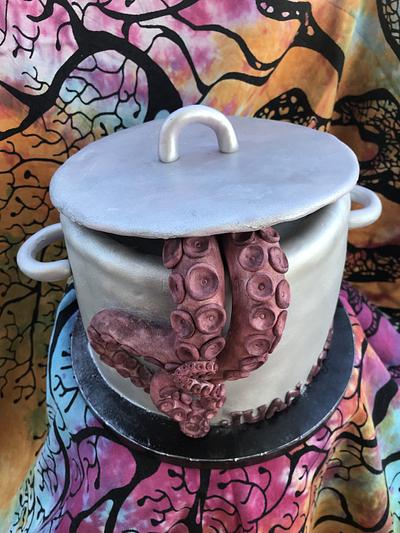  Cake for chef with octopus - Cake by Zuzana