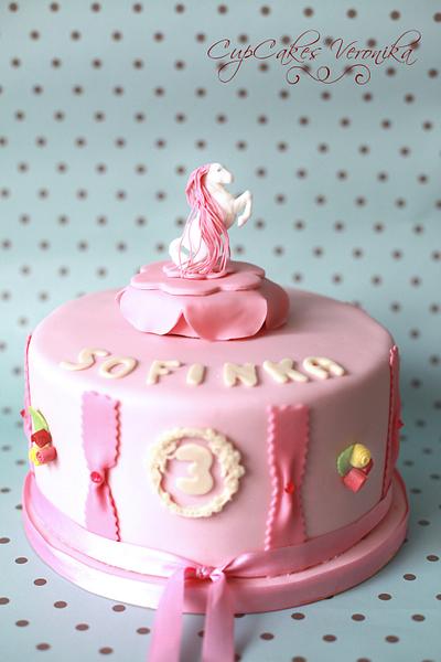 Cake Barbie horse - Cake by CupCakes Veronika