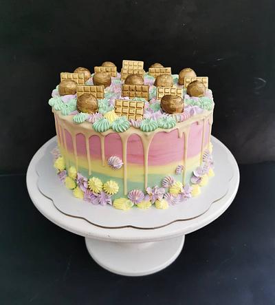 Rainbow cake - Cake by Frajla Jovana