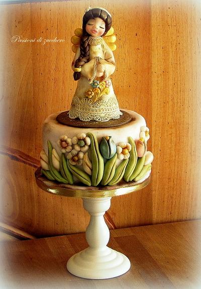 angel mother - Cake by passioni di zucchero