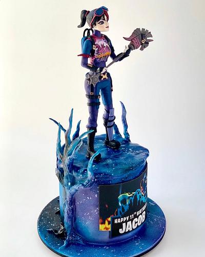 Dark bomber fornite - Cake by Dsweetcakery
