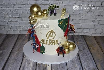 Superheroes Avengers cake - Cake by Daria Albanese