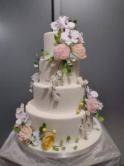 Flowers! - Cake by Julissa 