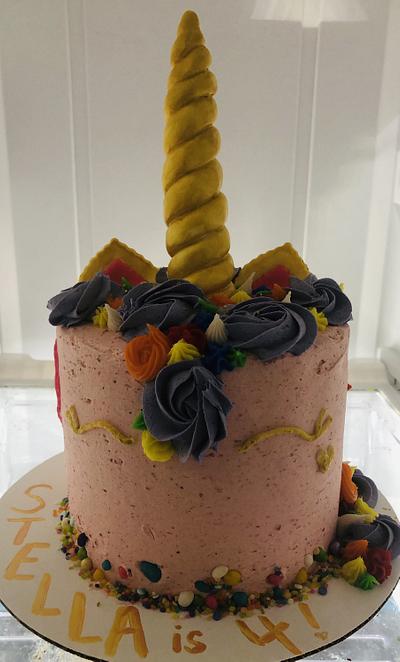Quarantine birthday unicorn - Cake by MerMade
