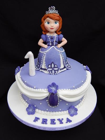 Purple Princess Sofia - Cake by Elizabeth Miles Cake Design