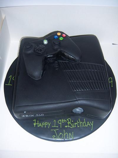 X-Box Cake - Cake by Custom Cakes