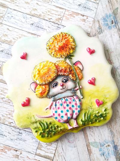 Sweet little mouse.  - Cake by Iliana Petrova