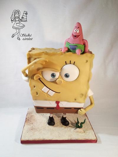 Spongebob - Cake by Sladká závislost