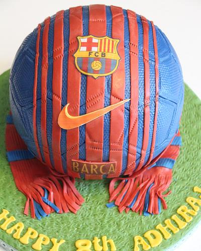 Soccer ball cake - Cake by Sobia's Cakes