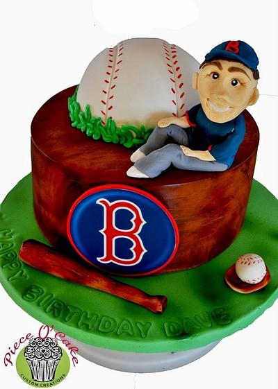 Boston baseball  - Cake by Piece O'Cake 