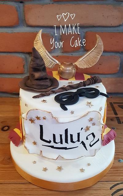 Harry Potter x Lulù - Cake by Sonia Parente