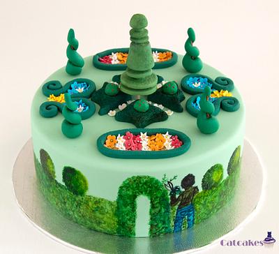 Garden cake - Cake by Catcakes