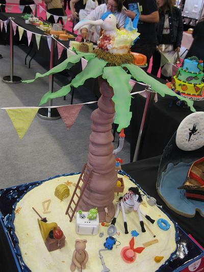 a friend for little bear 2nd place at the cake and bake show  - Cake by jen lofthouse