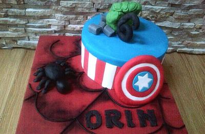 Superheroes cake - Cake by 3dfuncakes