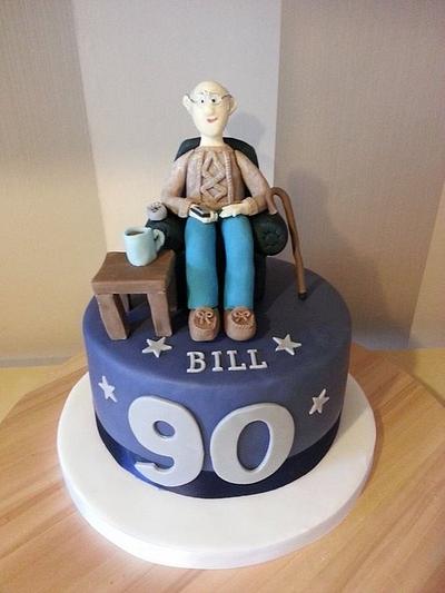 Wow 90! - Cake by lisa-marie green