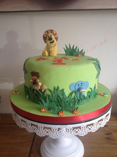 Raa Raa the lion - Cake by Gill Earle