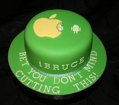 Apple V Android - Cake by Judy