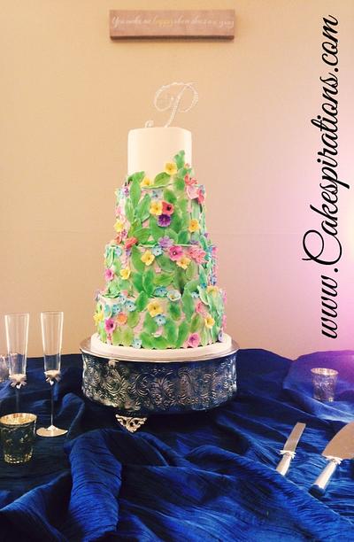Flower Garden - Cake by Chef Jen