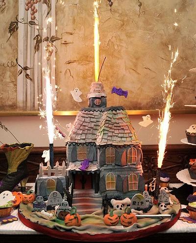 Sweet House of Horrors !!!!! - Cake by Cakeladygreece