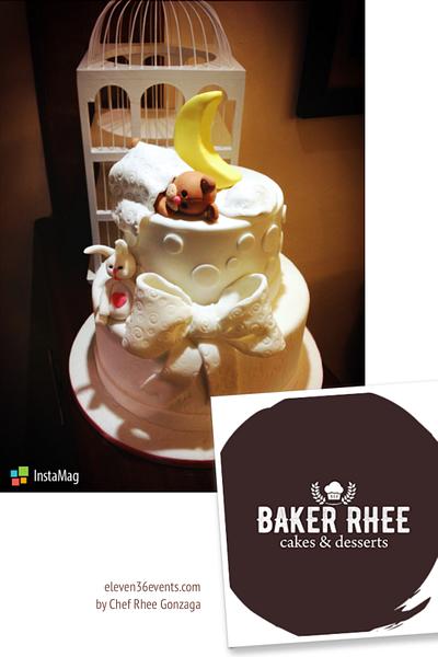Sleeping Bear - Cake by Baker Rhee Cebu