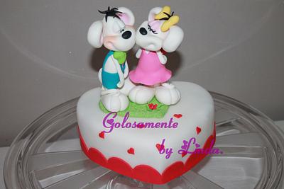 diddl love - Cake by golosamente by linda