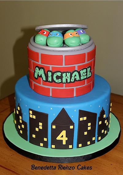 Teenage Mutant Ninja Turtle Cake - Cake by Benni Rienzo Radic