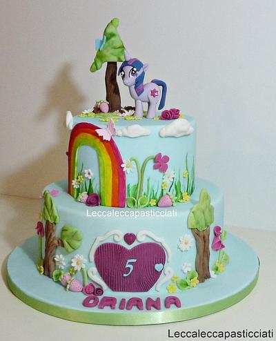 Little pony cake - Cake by leccalecca