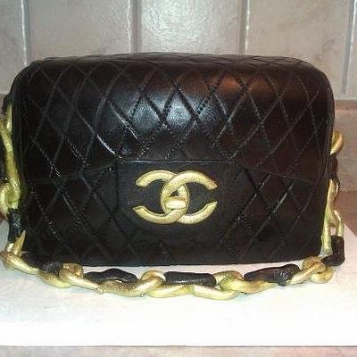 Coco Chanel purse cake! - Cake by Sandra Caputo
