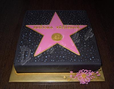 Hollywood star - Cake by Derika