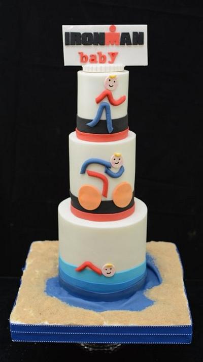 Iron Man Baby Shower Cake - Cake by Sugarpixy