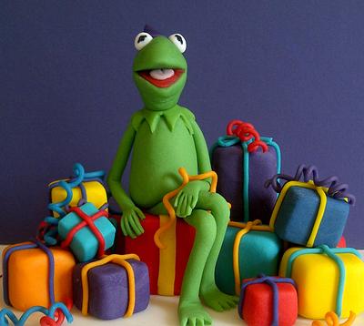 Kermit - Cake by CakeyCake