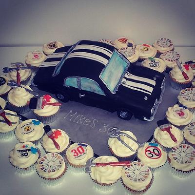 car cake  - Cake by Time for Tiffin 