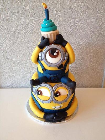 Minion Cake! - Cake by Today's Sweet Cakery