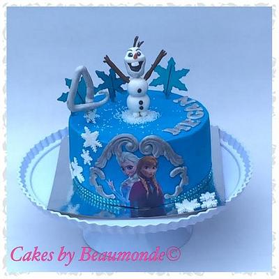 Frozen #1234567890 - Cake by Cakes by Beaumonde