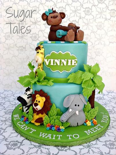 Jungle Baby - Cake by Sugar Tales