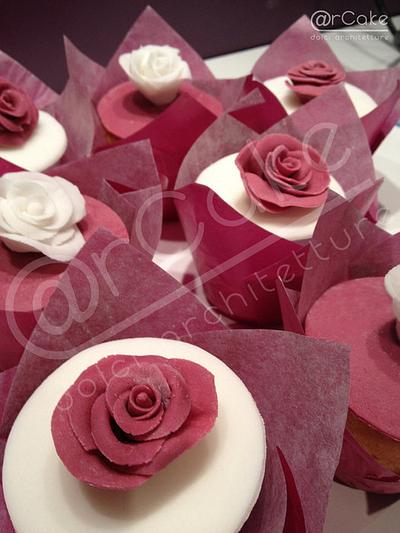 purple cupcakes - Cake by maria antonietta motta - arcake -