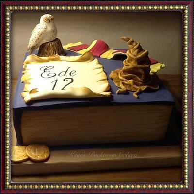 Harry Potter cake - Cake by Kaye's Backroom Cakery