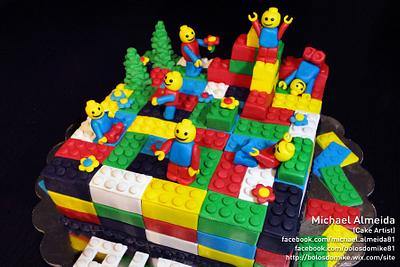 LEGOS - Cake by Michael Almeida