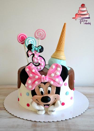 Minnie mouse cake - Cake by Krisztina Szalaba