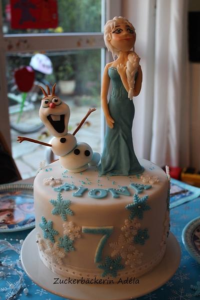 Frozen cake - Cake by Adéla
