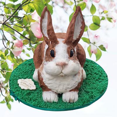 🐇 Rabbit cake 🐇  - Cake by The Custom Piece of Cake