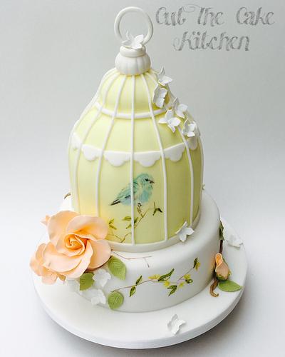 Blue Bird - Cake by Emma Lake - Cut The Cake Kitchen