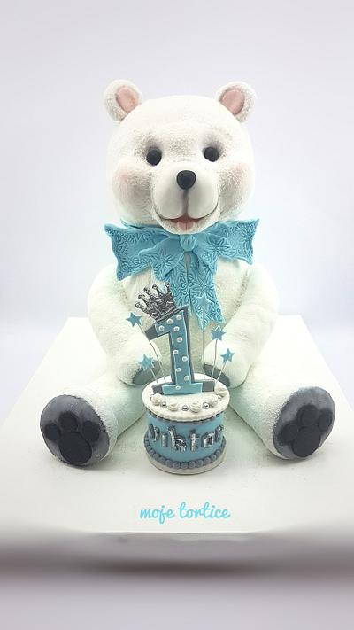 Polar bear 3d - Cake by My little cakes