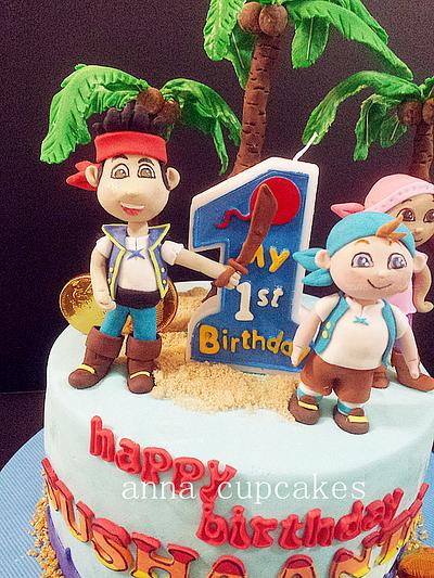 Jakes and friend pirates - Cake by annacupcakes