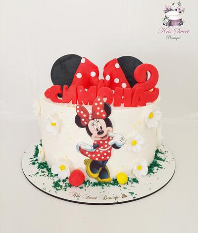 Sweet Minnie Mouse - Cake by Kristina Mineva