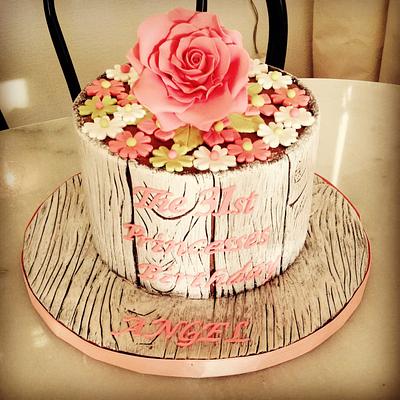 31st lady birthday cake - Cake by Rêves et Gourmandises