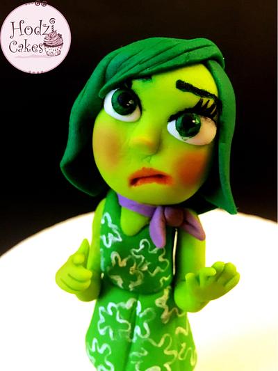 Disgust 💚(Inside Out) - Cake by Hend Taha-HODZI CAKES