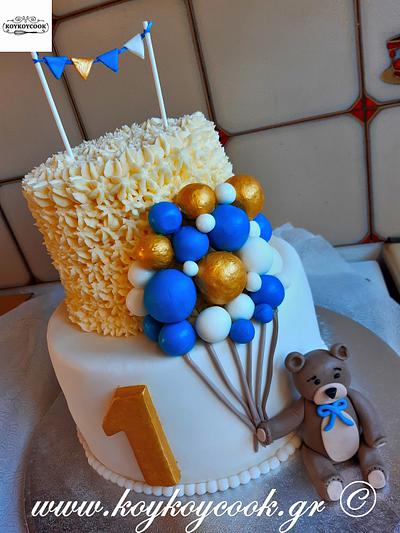 Cake for his first Birthday - Cake by Rena Kostoglou