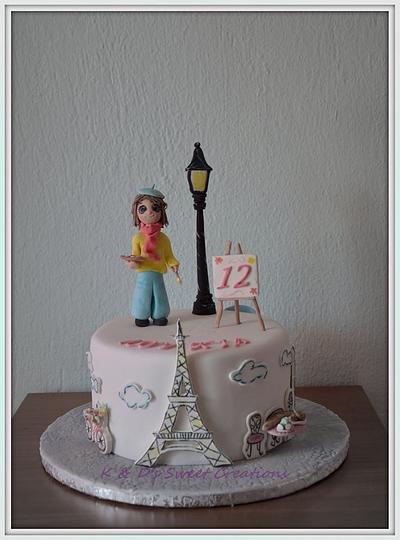 Paris - Cake by Konstantina - K & D's Sweet Creations