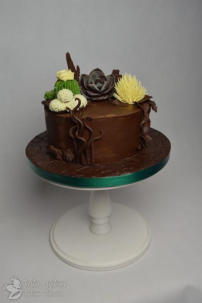 Succulent - Cake by JarkaSipkova
